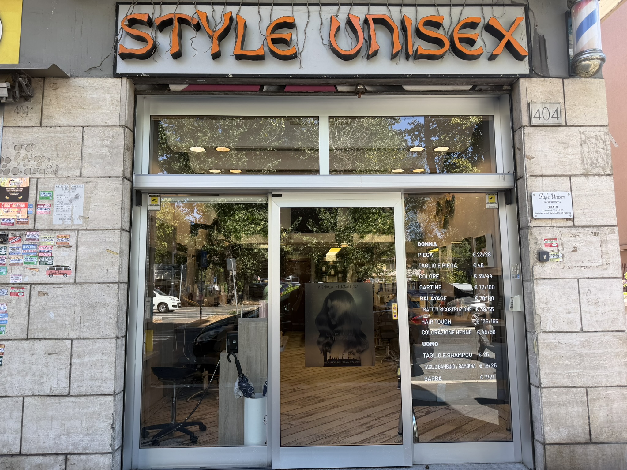 Zona lavaggio di Style Unisex